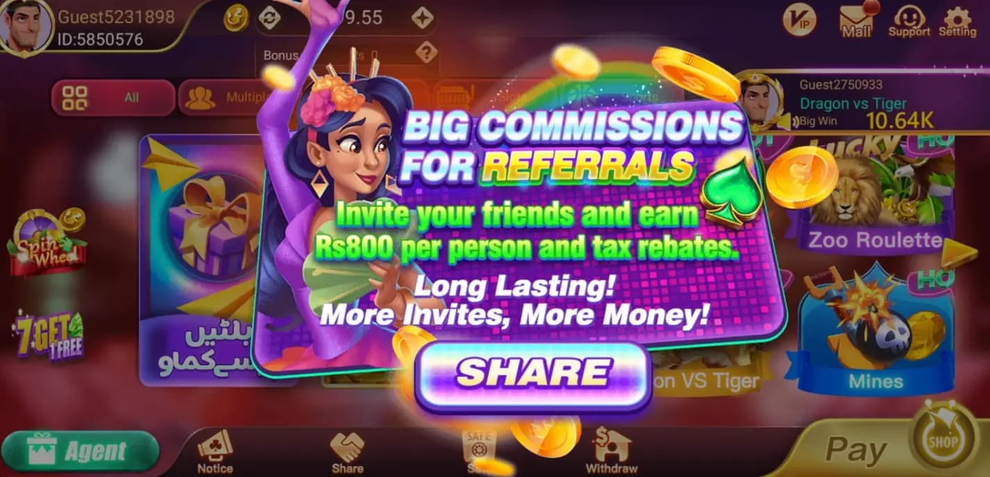 Dragon Tiger Bonuses Explained: Welcome, Daily, and Referral Rewards