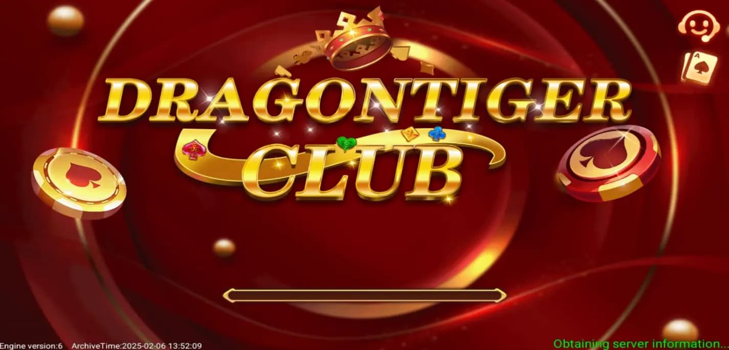 The Dragon Tiger Club app at launch